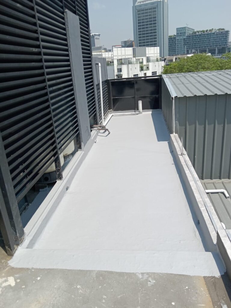 Advanced waterproofing works and leak prevention solutions for roofs, floors, and toilets