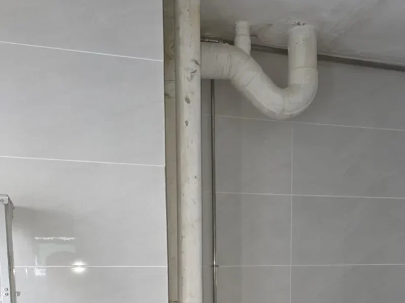Water supply and piping works completed for residential property in Singapore