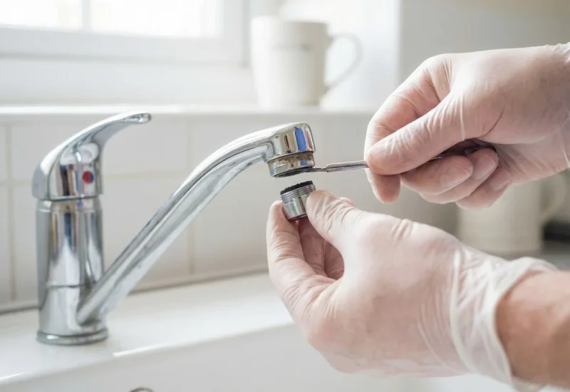 Sanitary fixture replacement services for residential bathrooms