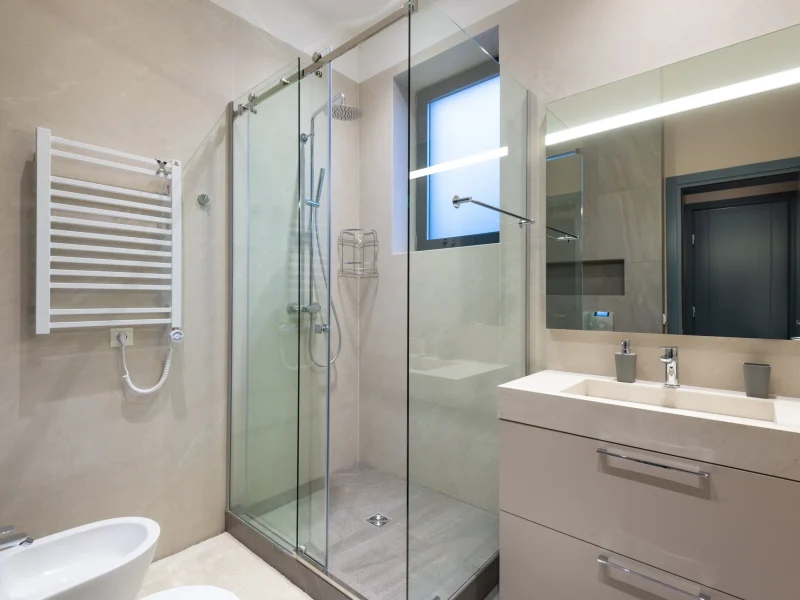 Sanitary drainage system installation for residential properties
